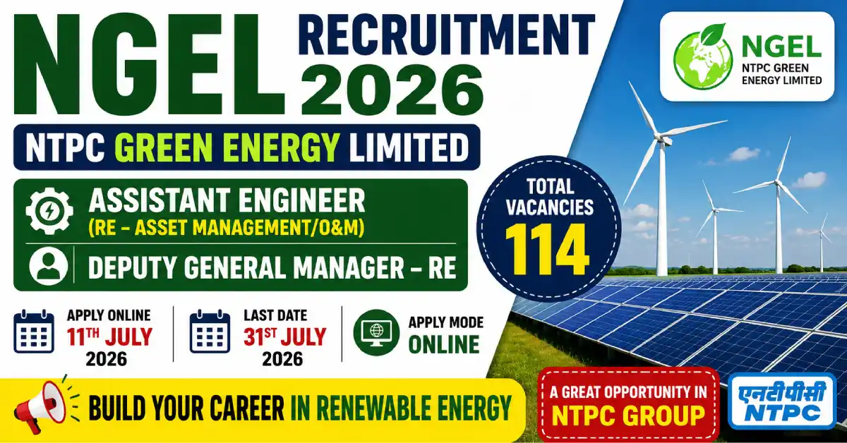 NGEL Recruitment 2026