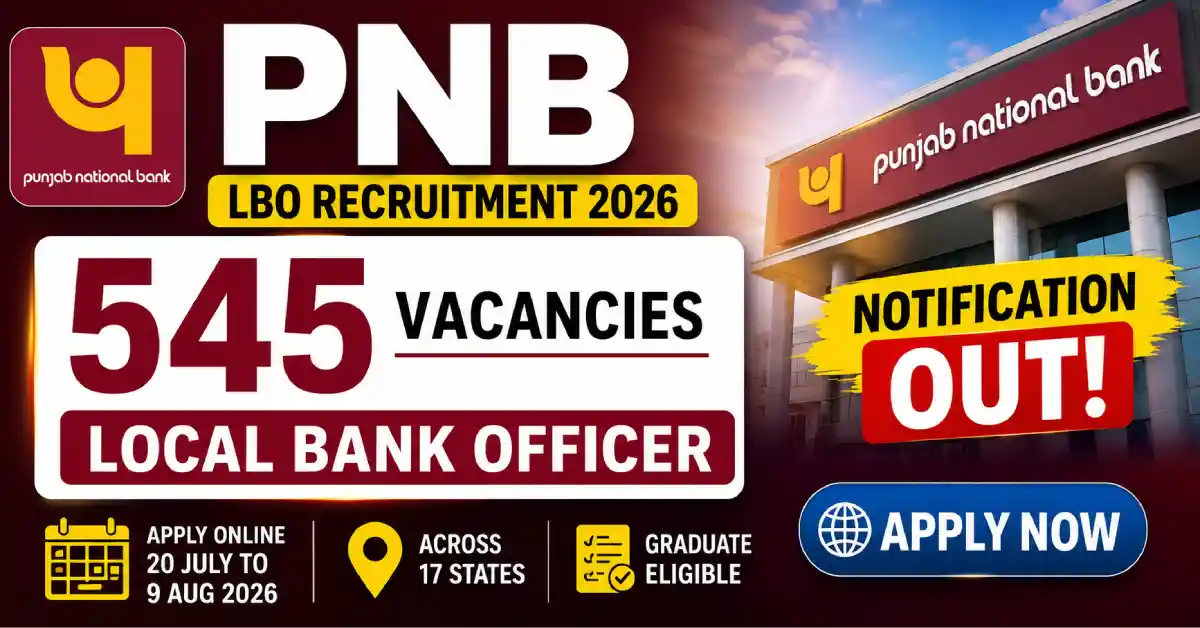 PNB LBO Recruitment 2026