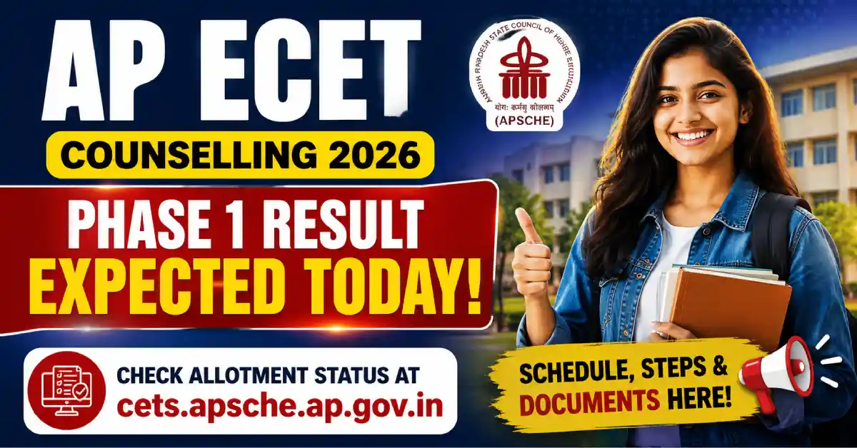 AP ECET Counselling 2026