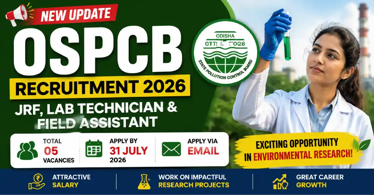 OSPCB Recruitment 2026
