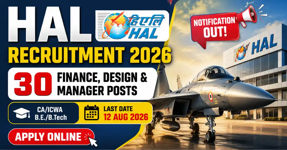 HAL Recruitment 2026