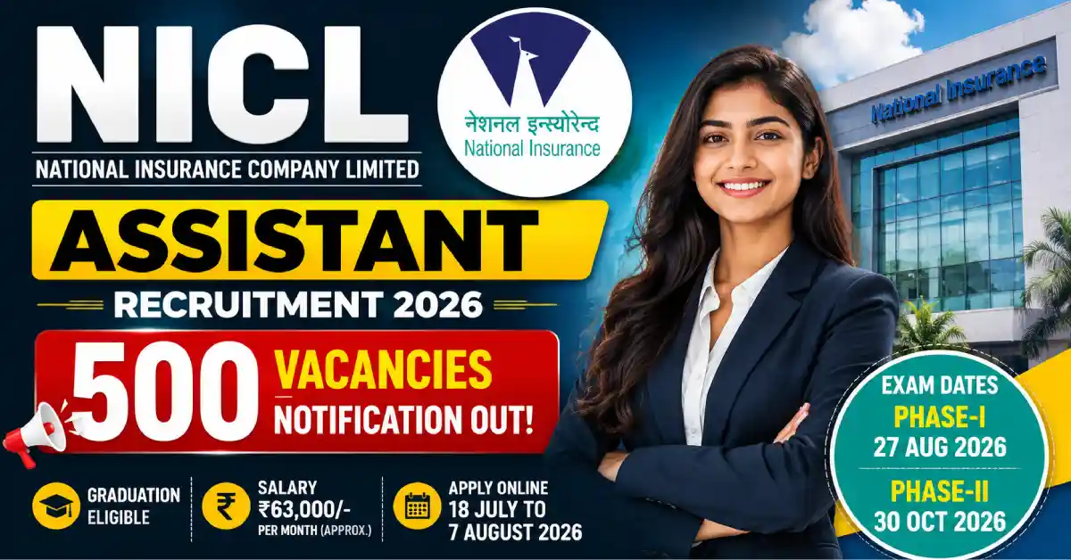 NICL Assistant Recruitment 2026