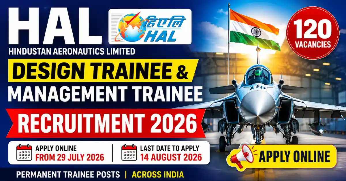 HAL Design Trainee & Management Trainee Recruitment